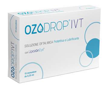 OZODROP IVT SOLUZIONE OFTALMICA BASE DI OLIO OZONIZZATO IN FOSFOLIPIDI 15 FLACONCINI MONODOSE DA 0,35 ML - Farmapre