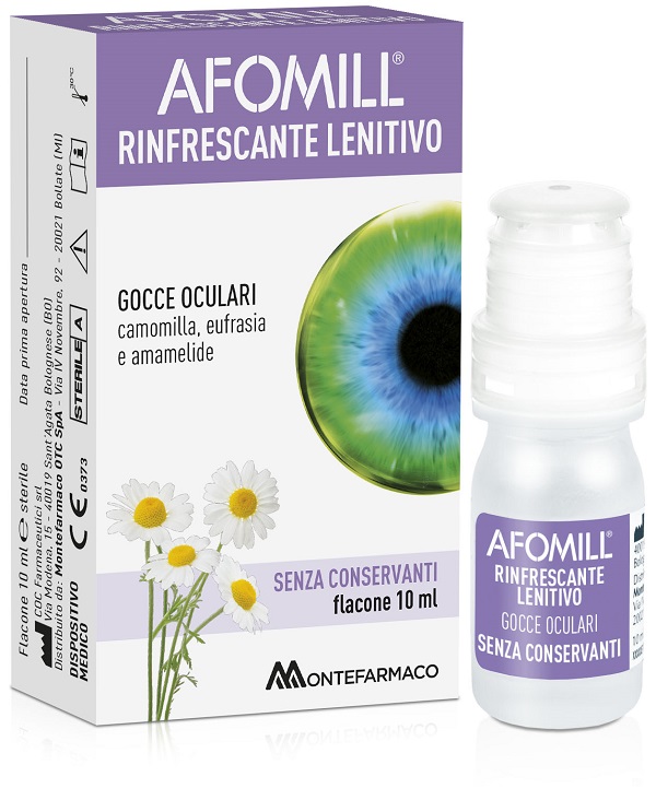 AFOMILL RINFRESCANTE SENZA CONSERVANTI 10 ML - Farmapre
