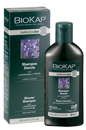 BIOKAP BELLEZZA BIO SHAMPOO DOCCIA COSMOS ECOCERT 200 ML BIOSLINE - Farmapre