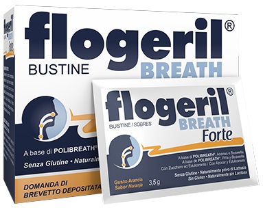 FLOGERIL BREATH FORTE 18 BUSTINE - Farmapre