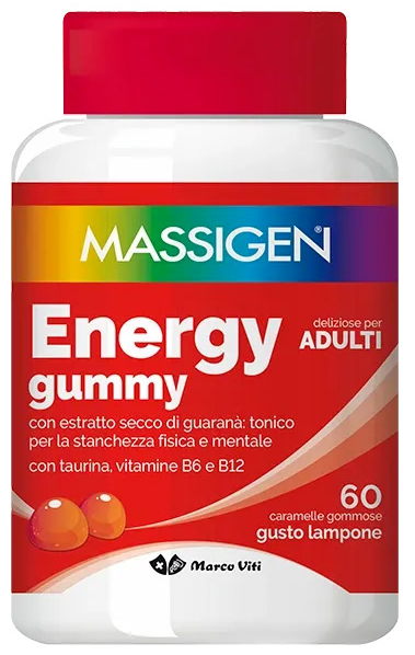 MASSIGEN ENERGY GUMMY 60 CARAMELLE - Farmapre