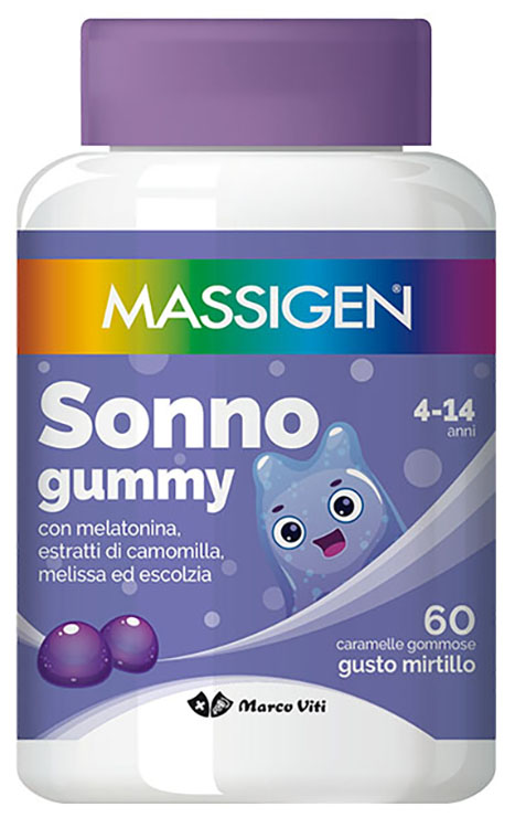 MASSIGEN SONNO GUMMY 60 CARAMELLE - Farmapre