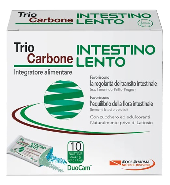 TRIOCARBONE INTESTINO LENTO 10 BUSTINE - Farmapre