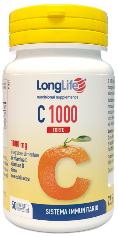 LONGLIFE C 1000 FORTE 50 TAVOLETTE - Farmapre