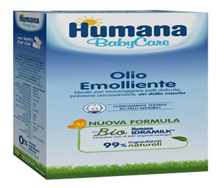 HUMANA BABY CARE OLIO EMOLLIENTE 250 ML - Farmapre