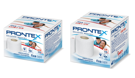 BENDA IN COTONE PRONTEX FIXA TAPE M 10 X 3,8 CM BIANCO - Farmapre