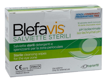 BLEFAVIS SALVIETTE STERILI 18 PEZZI - Farmapre