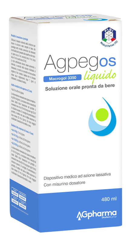 AGPEG OS MACROGOL 3350 LIQUIDO 480 ML - Farmapre