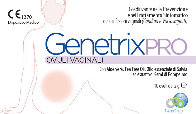 GENETRIX PRO 10 OVULI VAGINALI 2 G - Farmapre