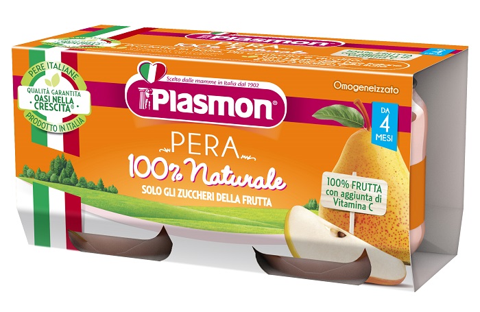 PLASMON OMOGENEIZZATO PERA 2X80 G - Farmapre