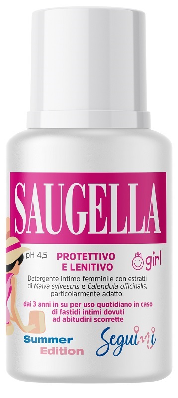 SAUGELLA GIRL PROTETTIVO E LENITIVO DETERGENTE INTIMO 100 ML - Farmapre