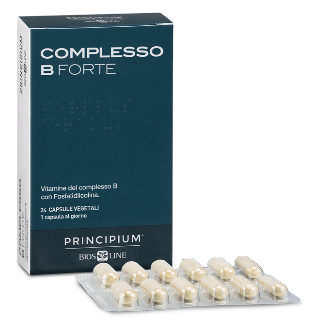 PRINCIPIUM COMPLESSO B FORTE 24 CAPSULE VEGETALI - Farmapre