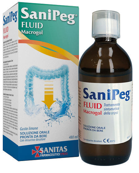 SANIPEG FLUID MACROGOL 480 ML - Farmapre