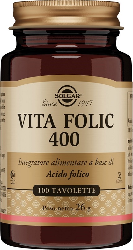 VITA FOLIC 400 100 TAVOLETTE - Farmapre