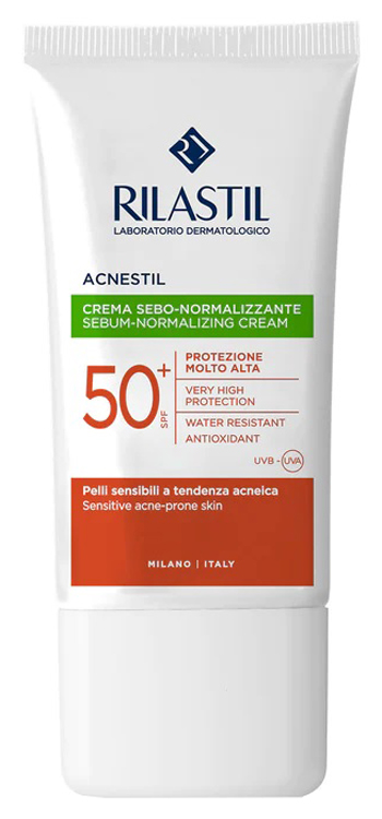 RILASTIL SUN SYSTEM ACNESTIL CREMA SPF50+ 40 ML - Farmapre