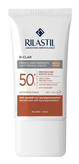 RILASTIL SUN SYSTEM D-CLAR MEDIUM SPF50+ 40 ML - Farmapre
