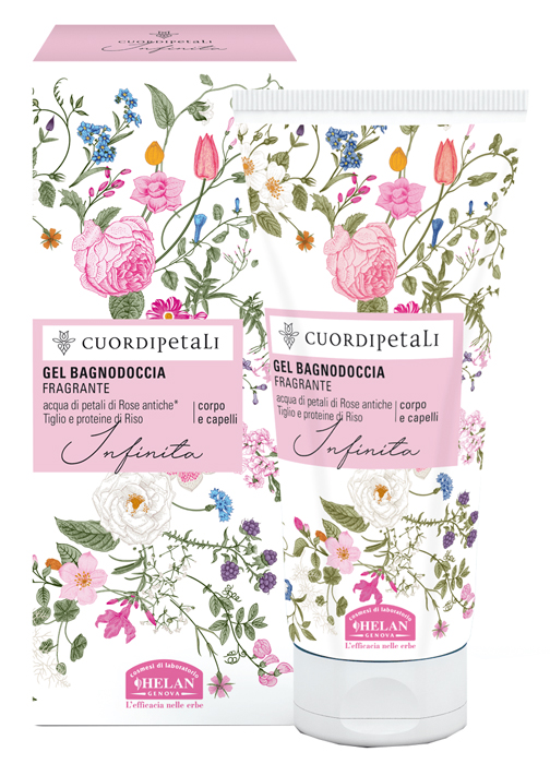CUOR DI PETALI INFINITA GEL BAGNO DOCCIA FRAGRANTE 200 ML - Farmapre