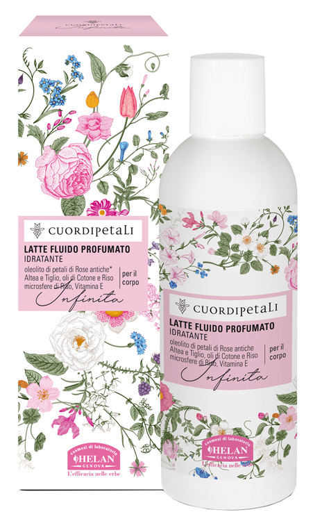 CUOR DI PETALI INFINITA LATTE FLUIDO PROFUMATO IDRATANTE 200 ML - Farmapre