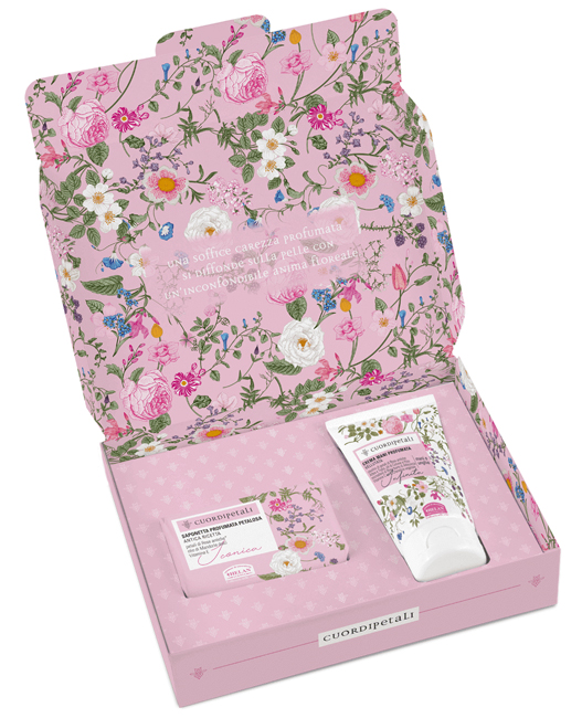 CUOR DI PETALI SET CREMA MANI 50 ML + SAPONETTA 100 G - Farmapre