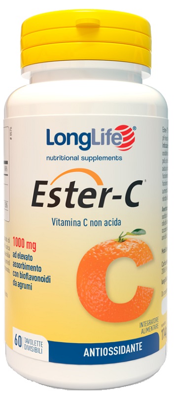 LONGLIFE ESTER C 1000MG 60 TAVOLETTE - Farmapre