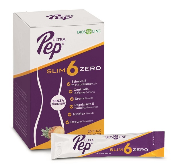 ULTRA PEP SLIM 6 ZERO ANANAS 20 STICK - Farmapre