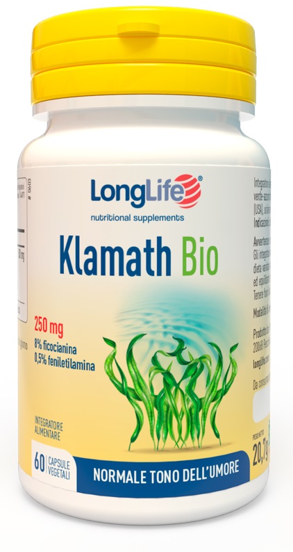 LONGLIFE KLAMATH BIO 60 CAPSULE VEGETALI - Farmapre