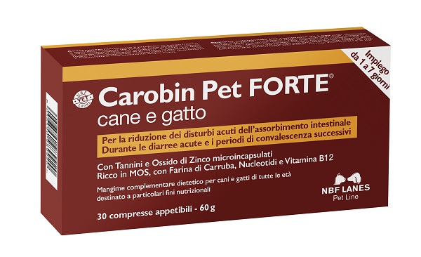 CAROBIN PET FORTE 30 COMPRESSE - Farmapre