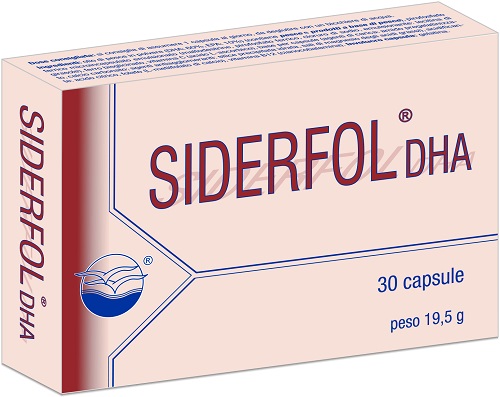 SIDERFOL DHA 30 CAPSULE - Farmapre