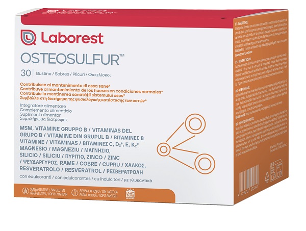 OSTEOSULFUR 30 BUSTINE SENZA GLUTINE SENZA LATTOSIO - Farmapre