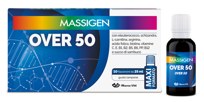 MASSIGEN OVER 50 10 FLACONI DA 25 ML - Farmapre