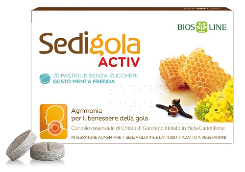 SEDIGOLA APIX ACTIV MENTA FREDDA 20 PASTIGLIE - Farmapre