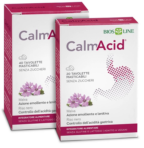 CALMACID 40 TAVOLETTE MASTICABILI - Farmapre