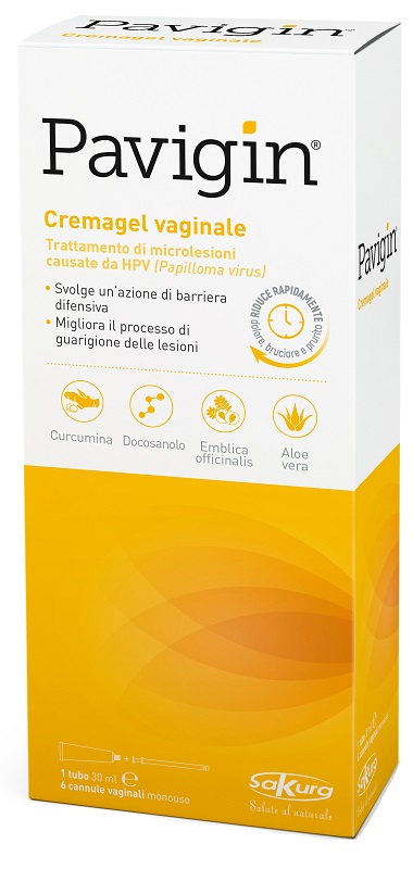 PAVIGIN CREMAGEL VAGINALE 30 ML CON 6 CANNULE VAGINALI MONOUSO - Farmapre