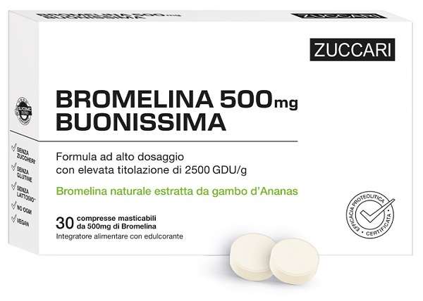 BROMELINA 500 BUONISSIMA 30 COMPRESSE - Farmapre