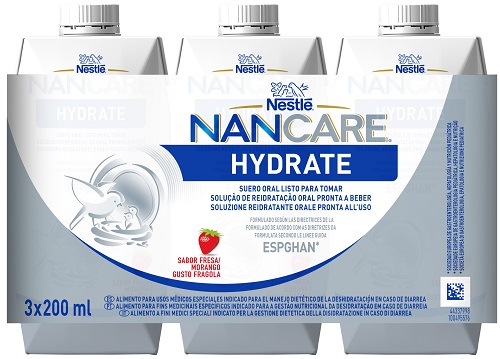 NANCARE HYDRATE LIQUIDO 3 PEZZI DA 200 ML - Farmapre