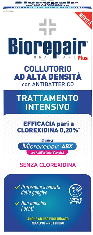 BIOREPAIR PLUS COLLUTORIO ALTA DENSITA' ANTIBATTERICO ABX 250 ML - Farmapre