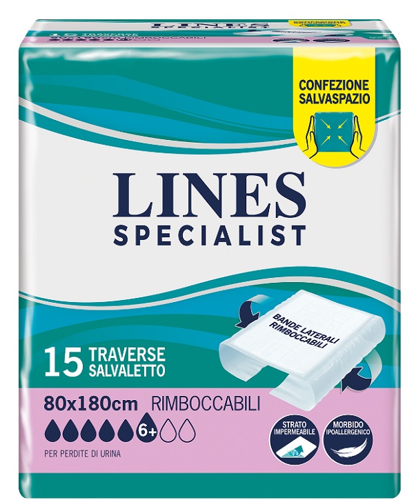 TRAVERSA LINES SPECIALIST 80X180 CM 15 PEZZI - Farmapre