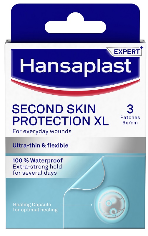 CEROTTO HANSAPLAST SECOND SKIN PROTECTION XL 3 PEZZI - Farmapre