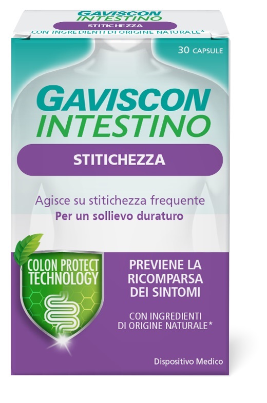GAVISCON INTESTINO STITICHEZZA 30 CAPSULE - Farmapre