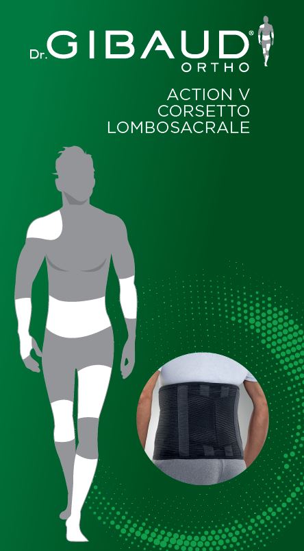 CORSETTO LOMBOSACRALE GIBAUD ORTHO ACTION V 4 - Farmapre