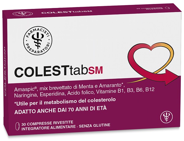 LFP COLESTTAB SM 30 COMPRESSE RIVESTITE SENZA GLUTINE - Farmapre
