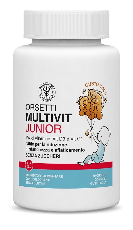 LFP MULTIVIT JUNIOR COLA 60 ORSETTI GOMMOSI - Farmapre
