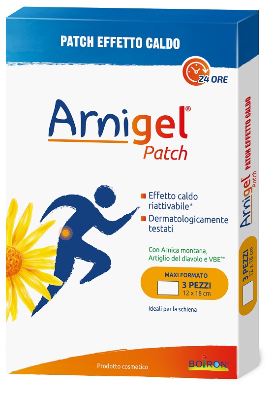 ARNIGEL PATCH SCHIENA 12X18CM 3 PEZZI - Farmapre