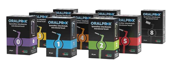 ORALPROX SCOVOLINO BLISTER 6 PEZZI MISURA 3 - Farmapre