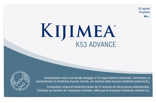 KIJIMEA K53 ADVANCE 20 CAPSULE SENZA EDULCORANTI SENZA GLUTINE SENZA LATTOSIO - Farmapre
