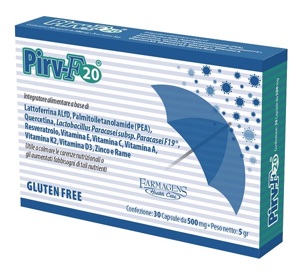 PIRV F20 30 CAPSULE 500 MG - Farmapre