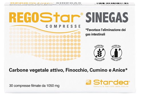 REGOSTAR SINEGAS 30 COMPRESSE FILMATE - Farmapre