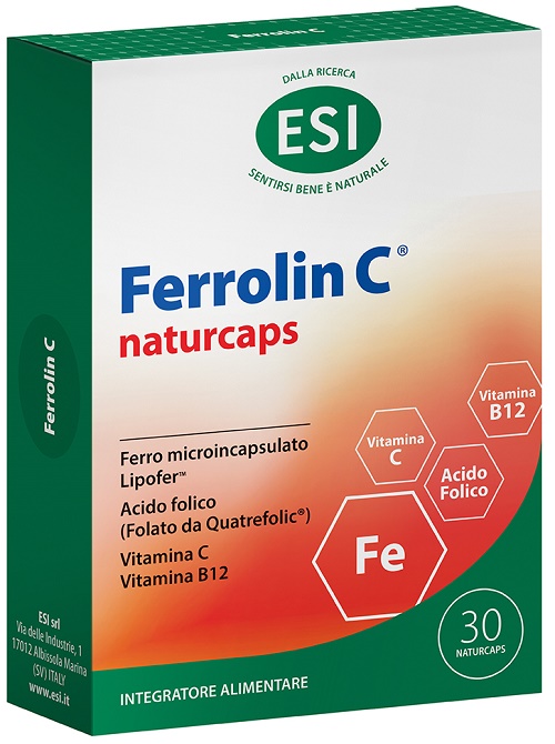 ESI FERROLIN C 30 NATURCAPS - Farmapre