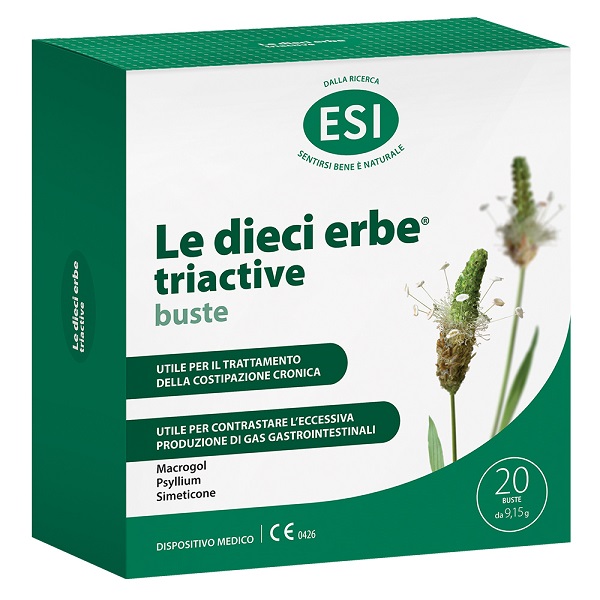 ESI LE DIECI ERBE TRIACTIVE 20 BUSTINE - Farmapre