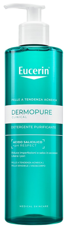 EUCERIN DERMOPURE CLINICAL DETERGENTE PURIFICANTE 400 ML - Farmapre